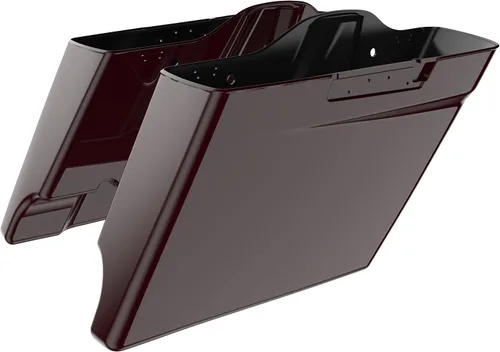 Vista 18 de Alforjas extendidas para Harley Touring Street Glide, Electra Glide, Road Glide 2014-2023 (whisky ámbar)