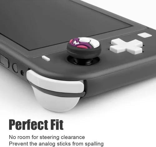 Vista 3 de Switch Joycon Thumb Grip Caps, Soft Silicone Joystick Cover Compatible with Nintendo SwitchOLEDSwitch Lite, Analog Stick Grips Button Covers for
