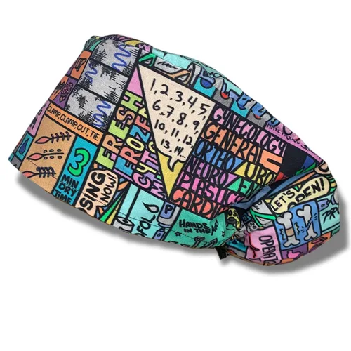 Vista 16 de Ortho Words Euro Scrub Cap