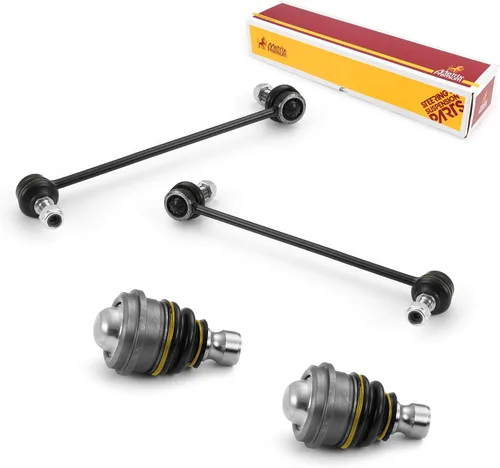 Vista 69 de Metrix Premium Chassis Parts - Juego de 4 piezas de articulación de rótula superior y barra estabilizadora delantera para Ford Ranger RWD 1998-2011