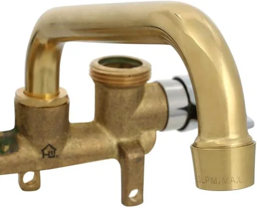 Vista 5 de Homewerks Worldwide 3310-250-RB-B Grifo de lavandería de latón áspero, sin