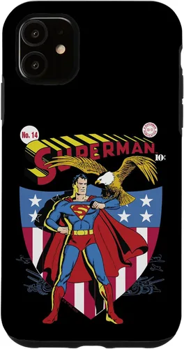 Vista 5 de Funda para iPhone 14 DC Comics Superman American Hero Vintage Comic Book