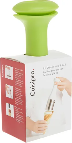 Vista 5 de Cuchara Cuisipro para helado, Verde