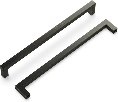 Vista 13 de Hickory Hardware - HH075326-BGB - Manija de la colección Skylight, 3 pulgadas de centro a centro, latón dorado cepillado.