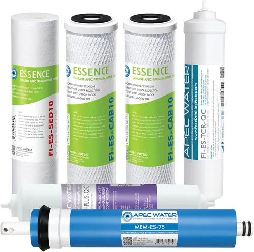 Vista 2 de APEC Water Essence Series - Juego completo de filtros de repuesto con tanque de 4 galones