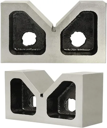 Vista 3 de DBM IMPORTACIONES 2 ''L x 3/4''W Par 2'' x 3/4'' x 1-1/4'' de hierro fundido V-Bloques V bloque tierra conjunto