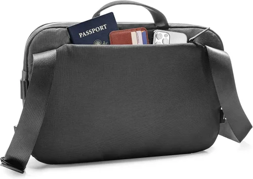 Vista 4 de H02 EDC Sling Bag Negro 14 - pulgadas
