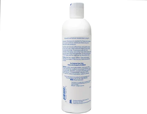 Vista 3 de Vanicream Champú para pieles sensibles, probado por dermatólogos, libre de tintes, fragancias, parabenos y liberadores de formaldehído, sin