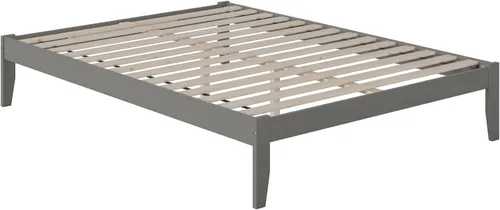 Vista 16 de AFI Colorado - Cama de plataforma tamaño individual XL con estación de carga, color gris