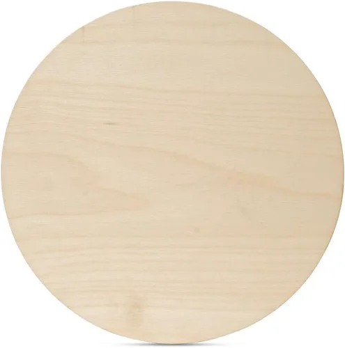 Vista 11 de Círculos de madera de 0.5 pulgadas de grosor, desde 10 hasta 24 pulgadas de diámetro