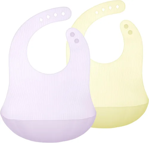Vista 11 de Babero de silicona Olababy Fold N Go con estuche de viaje Diseño ligero alivia las contusiones por presión para bebés y niños pequeños