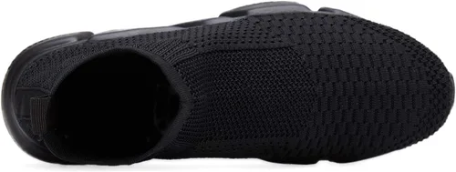 Vista 6 de Santiro Walking Shoes for Men Lightweight High Top Sneakers Breathable Knit Athletic Running Shoes Fashion Gym Sports Shoes