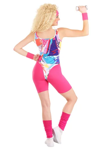 Vista 2 de Disfraz de Jazzercise de los 80 para Mujer Multicolor