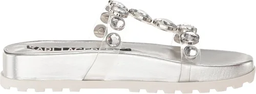 Vista 6 de Karl Lagerfeld Paris Women's Tori Jeweled Flatform Heeled Sandals