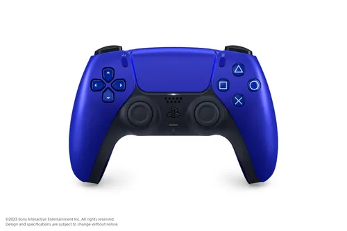 Vista 2 de PlayStation DualSense Wireless Controller - Cobalt Blue (Renewed)