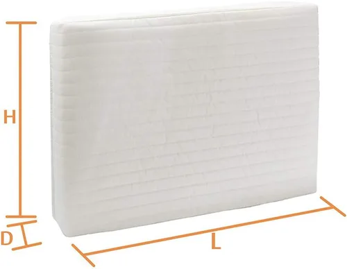 Vista 3 de Garneck 1 funda para aire acondicionado interior, doble aislamiento, ventilador de refrigeración para parabrisas, útil funda de aire acondicionado
