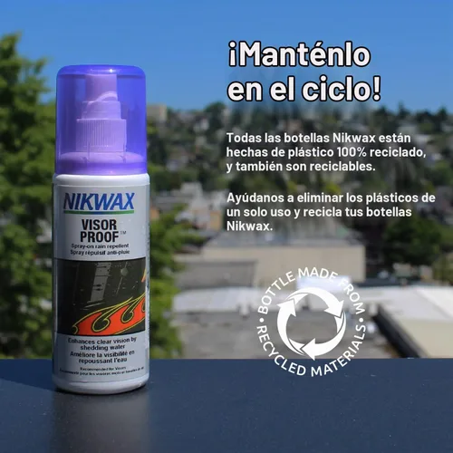 Vista 7 de Nikwax - Impermeabilización en aerosol a prueba de visera