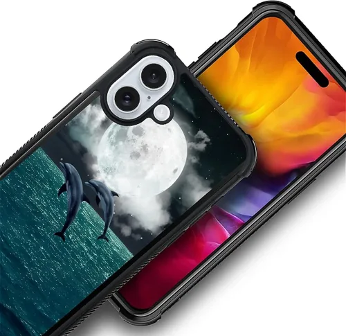 Vista 472 de Funda compatible con iPhone 15, diseño de elefantes africanos, diseño increíble a prueba de golpes, antiarañazos, carcasa trasera de policarbonato