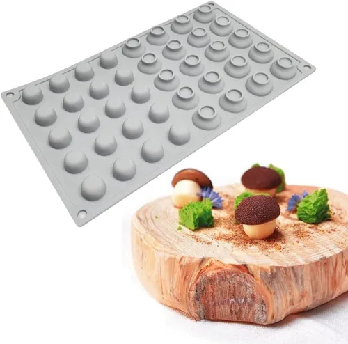Vista 22 de Moldes de silicona mostsom Moldes de almendra y chocolate Moldes de caramelo para hornear dulces, jabones artesanales y velas para pasteles