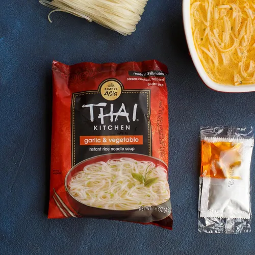 Vista 5 de Thai Kitchen Paquete variado de sopa instantánea de fideos de arroz, 19.2 onzas
