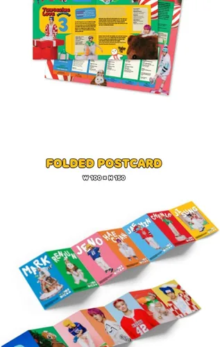 Vista 6 de NCT DREAM - Álbum especial de invierno de caramelos versión de libro de fotos CD+1 póster plegable en el paquete+1 póster de letras + libro de fotos