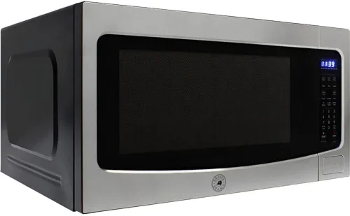 Vista 4 de Brama BRMWBI16S - Kit de microondas empotrado de acero inoxidable de 1.6 pies cúbicos