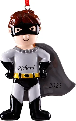 Vista 8 de Adornos Personalizados para la Primera Navidad del Bebé 2025 para Niños - Adornos de Bebé Adornos de Navidad Personalizados para Niños, Adornos Azul