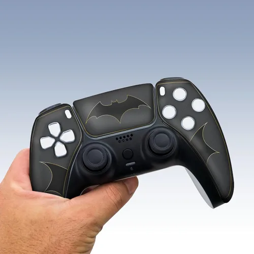 Vista 6 de Battman Custom PS-5 Controller Wireless compatible with Play-Station 5 Console by BCB Controllers Proudly Customized in USA with Permanent