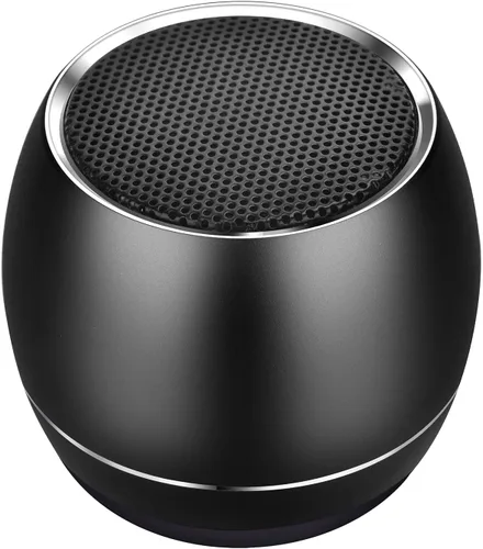 Vista 2 de Altavoces Bluetooth portátiles, mini altavoz Bluetooth inalámbrico para exteriores con micrófono integrado, llamada manos libres, tarjeta TF, sonido
