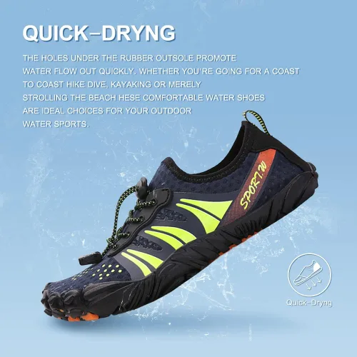 Vista 6 de Zapatos de agua para mujeres hombres zapatos de playa para mujeres zapatos de natación zapatos de piscina zapatos de río zapatos de secado rápido