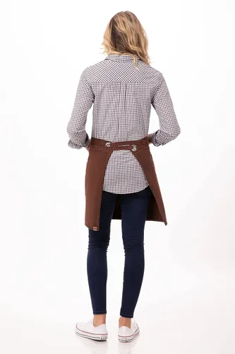Vista 3 de Chef Works Dorset Half Bistro Delantal unisex