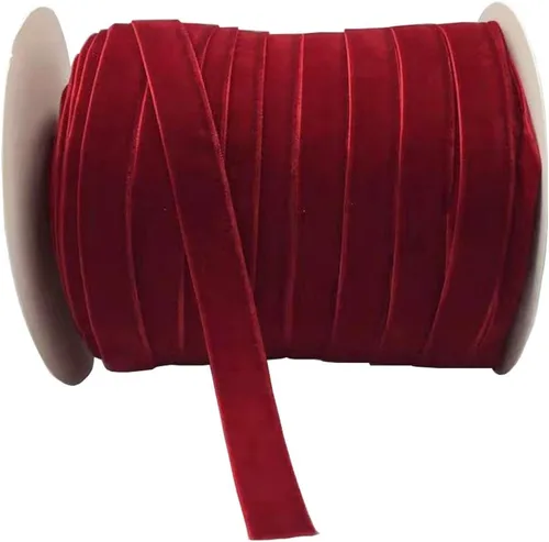 Vista 47 de Bobina de cinta de terciopelo de 10 yardas, disponible en muchos colores (Beige, 1 1/2 pulgadas)