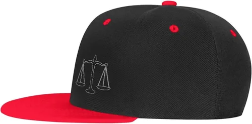 Vista 3 de Gorra de béisbol unisex con diseño de escamas de la justicia para el aire libre