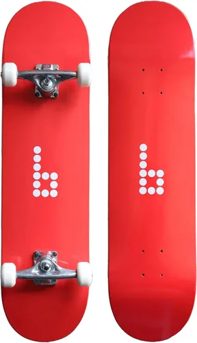 Vista 3 de Braille - Patineta completa para adultos, adolescentes, niños y niñas, patineta estándar para trucos, patineta profesional de 31.5 pulgadas