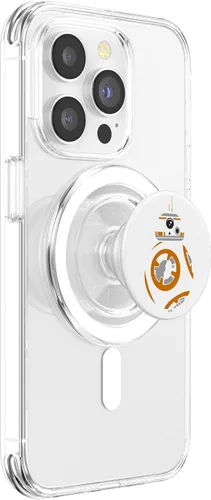Vista 3 de Star Wars BB-8 - Plantilla de colores de perfil PopSockets MagSafe PopGrip para iPhone