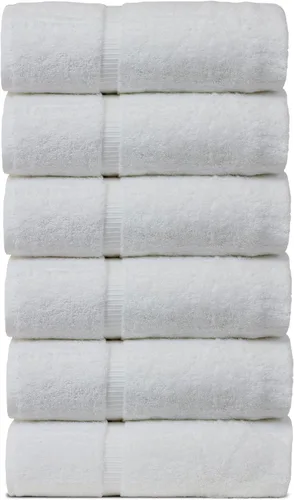 Vista 10 de Colección Luxury Hotel & Spa Altamente Absorbente, Secado Rápido 100% Algodón Turco 700 GSM, Toalla Eco Amigable, para Baño Borde Dobby Toalla