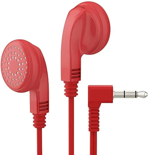 Vista 10 de Maeline Auriculares a granel con enchufe de auriculares de 0.138 in - Paquete de 500 unidades al por mayor - Negro