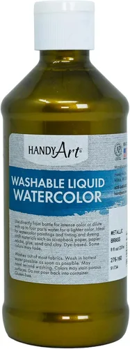 Vista 25 de Handy Art Acuarela líquida lavable de 8 onzas, azul