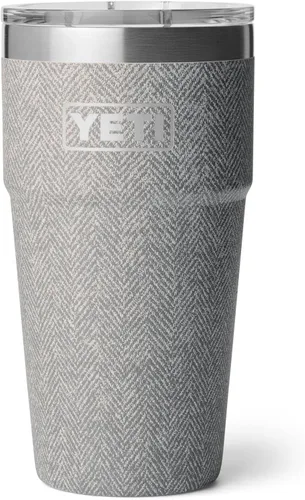Vista 23 de YETI Rambler - Vaso apilable de 20 onzas, acero inoxidable, aislado al vacío con tapa MagSlider Verde mar