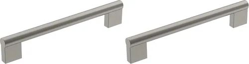 Vista 35 de Amerock Versa 3-3/4 pulgadas (96 mm) de centro a centro Bronce champán Manija de gabinete - paquete de 10 unidades Champagne bronce