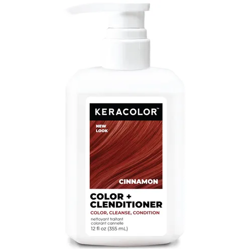 Vista 28 de Keracolor Color + Clenditioner, Semi-Permanent Hair Color, 23 Shades Caoba