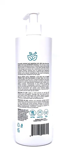 Vista 2 de Aloe Vera Professional - Champú para el cabello post-queratina para el cuidado del color - Champu Aloe Vera post-queratina para el cabello (16 oz)