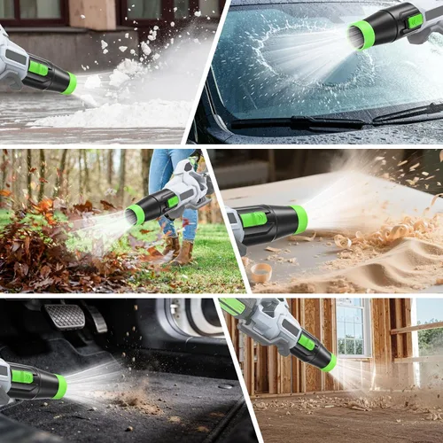 Vista 7 de Uniqwamo Boquilla de secado de automóvil compatible con boquilla sopladora de hojas EGO para modelos 530 575 580 615 650 765 670 – Protección contra