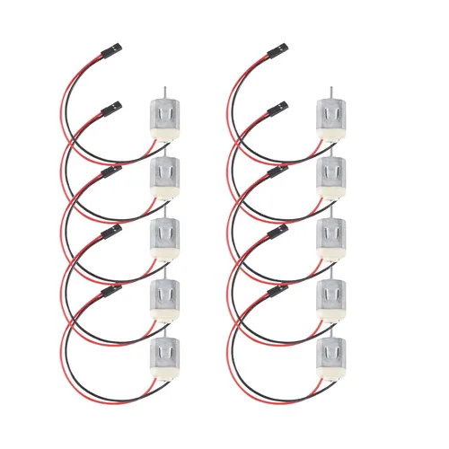 Vista 7 de 10 motores de CC en miniatura de 1.5V-6V tipo 130 EK1450 y EK1894 para proyectos de bricolaje (2 tipos)