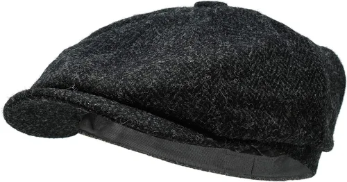 Vista 10 de Borges & Scott Gorra Lomond Newsboy - 100% lana tejida a mano - Harris Tweed - Resistente al agua
