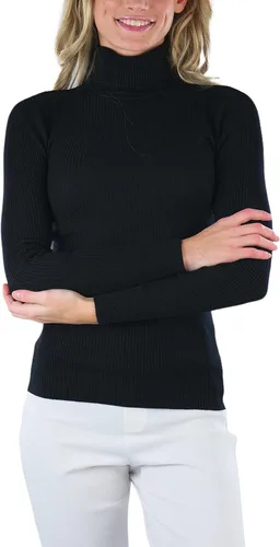 Vista 5 de ToBeInStyle Suéter de punto clásico para mujer