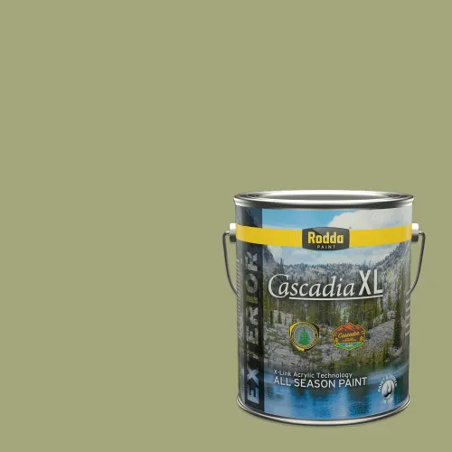 Vista 55 de Rodda Paint CASCADIA XL - Pintura satinada e imprimación para exteriores en uno, cuarto de galón, Aimee