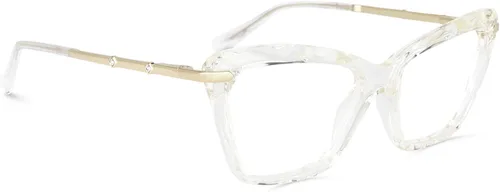 Vista 5 de Zeelool Juliet VFP0270 - Lentes de bloqueo de luz azul ojo de gato de cristal para mujer