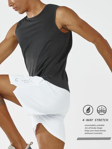 Vista 3 de NORTHYARD Pantalones cortos deportivos de baloncesto para hombre, de 5, 7, 10 pulgadas, para entrenamiento, gimnasio, secado rápido, pantalones