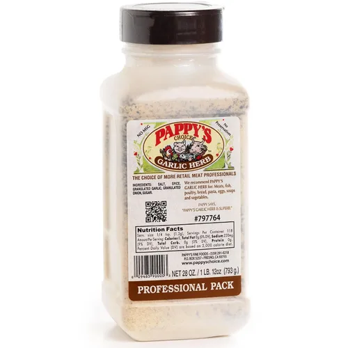 Vista 20 de Pappy's Seasonings - Condimento California's Legendary Seasoning Blend, Santa Maria Style, Perfect for BBQ, Brisket, Tri-tip, Chicken, Seafood and